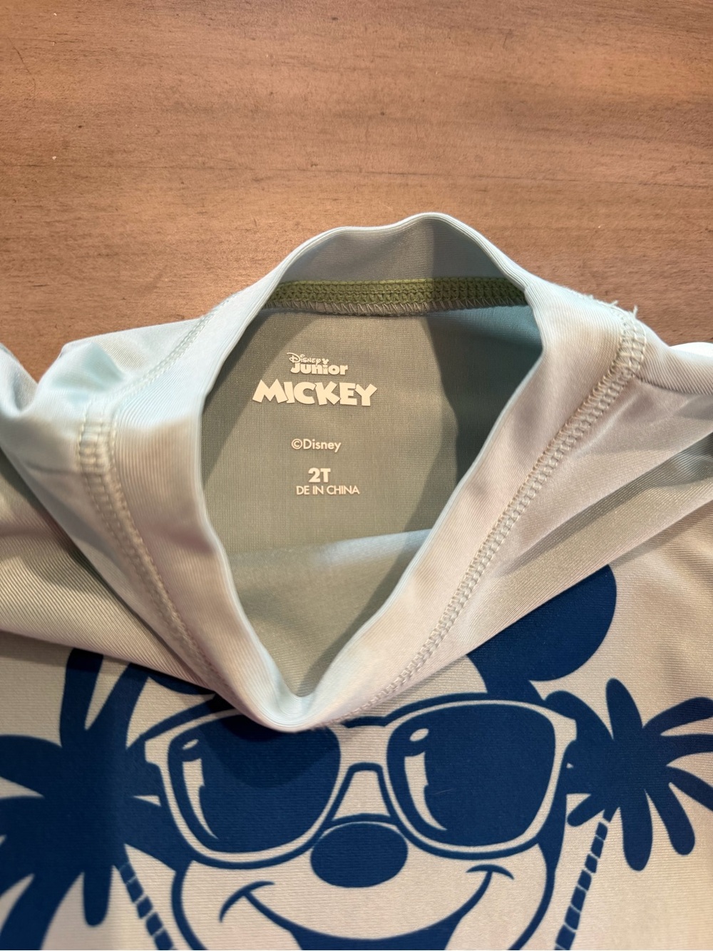 Mickey 2T UPF 50+ Rash Guard Top - Picture 4 of 4